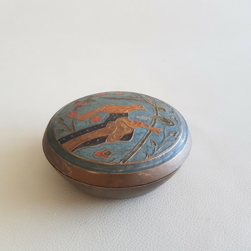 Ancienne boîte laiton - boîte, en