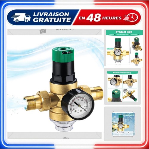 Réducteur pression eau - pression, d'eau