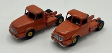 Lot 2 tracteurs de Camion Willeme - DINKY TOYS France 36 - 1950's - Bon état