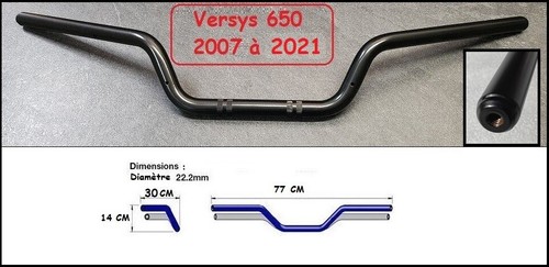 Guidon versys 650 - versys, 2007