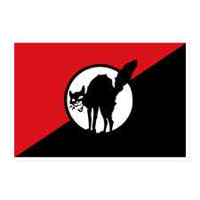 Sabo Cat Anarchist Black Cat Sticker