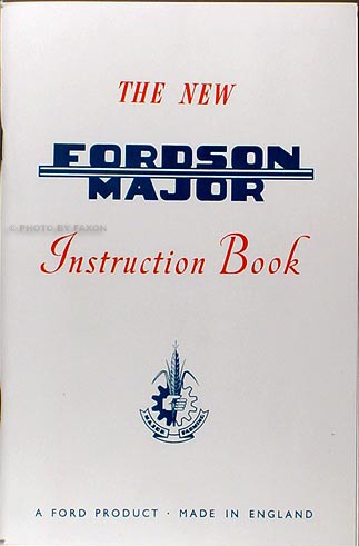 Fordson major tractor owner - major,