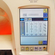 Juki Jureve HZL-010N Embroidery Machine Computerized Sewing Machine Tested Japan