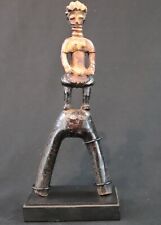 African Art Art Africa - Antique Pierre Agni Anyi Spear on Base - 22 Cms +++