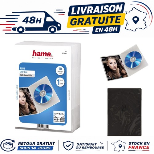 Hama boîtier dvd blu ray - boîtier, cd