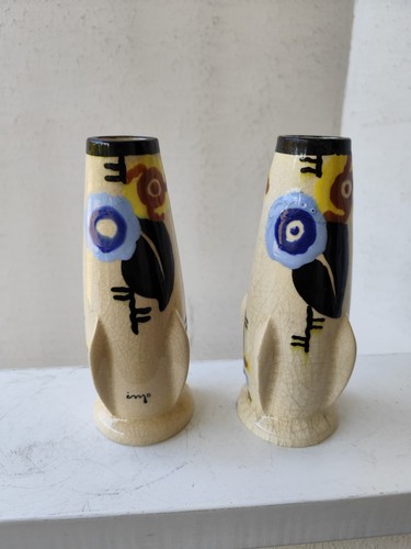 Paire vase art - paire,