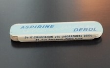 Aspirin Box Derole Sliding Lid 