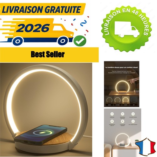 Lampe chevet led tactile - de,