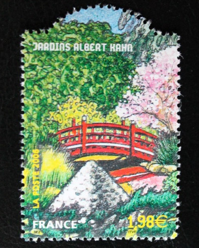 Timbre france jardins - -,