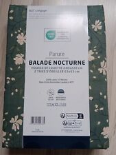 Parure Housse De Couette Coton 240x220 +Taies D'oreiller 63x63