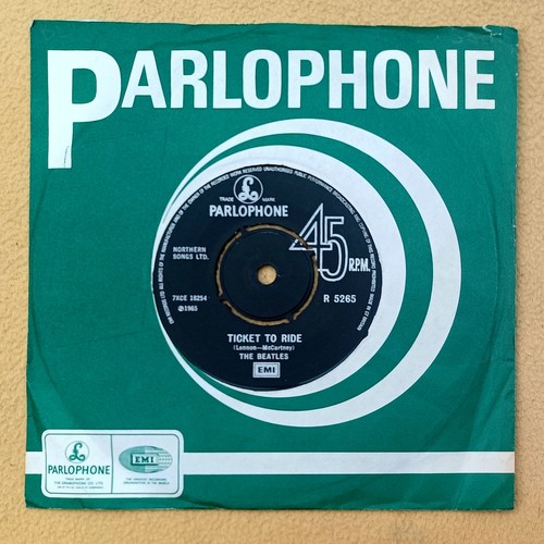 Beatles ticket ride - ticket, to