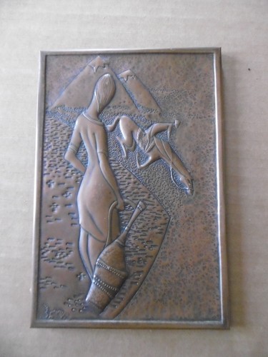 Plaque rectangulaire cuivre - plaque, en