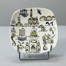 Inger Libra Denmark Decorative Dish Denmark Scandinavian Design 1960s