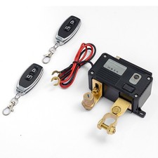 Coupe-circuit batterie 12V / 24V intelligent avec télécommande