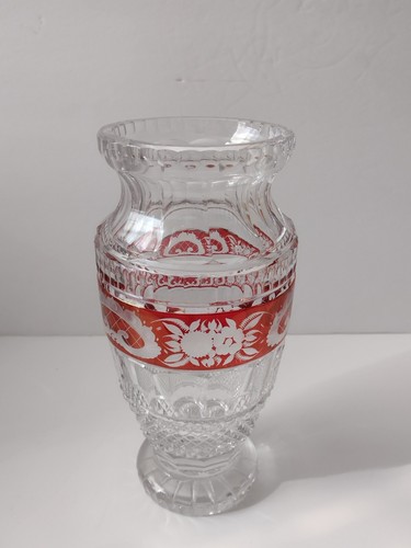 Midcentury french cut glass - french,