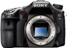 SONY SLT-A77V 24.3 MP DIGITAL CAMERA BODY From Japan