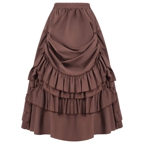 Jupe midi gothique - gothique, victorienne