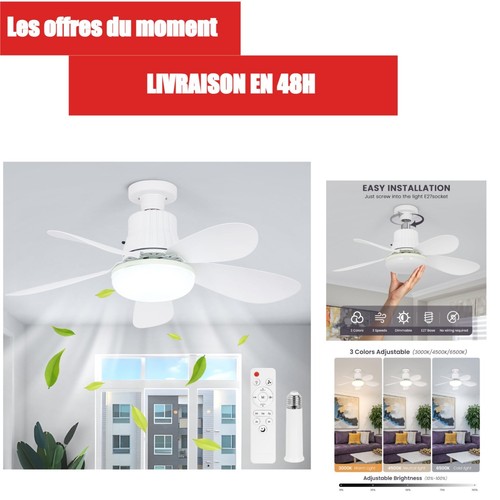 Ventilateur plafond avec - ventilateur,