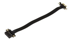 Riser PCI EXPRESS 1x - PCIe 3.0 3.1 4.0 - isolé - connexion 180°