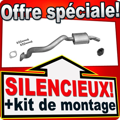 Silencieux arriere pour - silencieux,