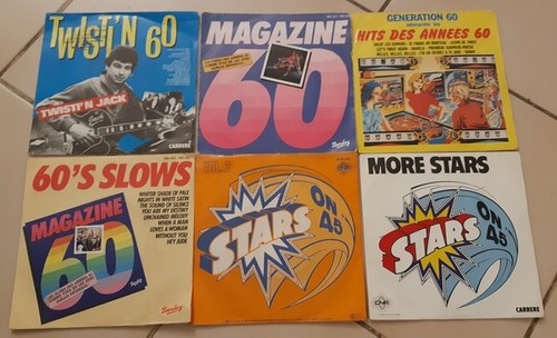 Lot disques vinyles 45 - 12,