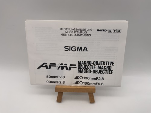 Sigma mf objectifs - af, /