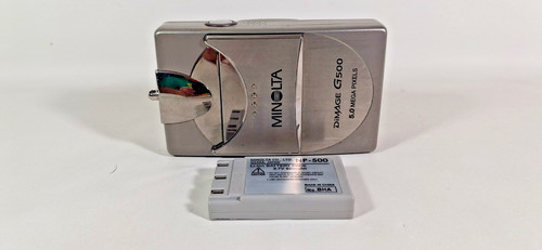 Minolta dimage g500 - minolta, silver