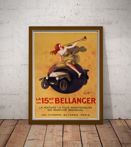 Affiche poster voiture 15hp - voiture,