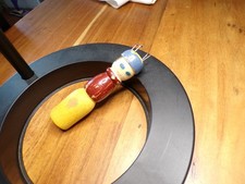 Jouet ancien Tricotin en bois