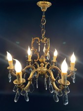Grand lustre cage de style
