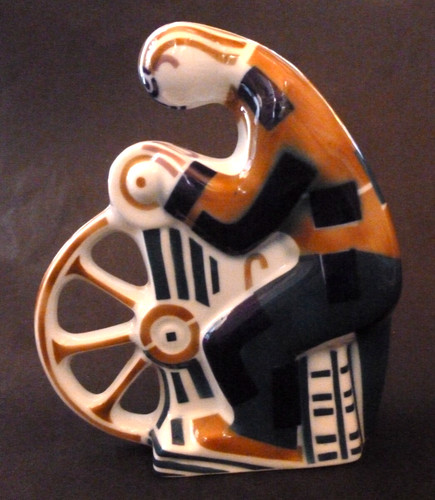 Cycliste faience espagne - en,