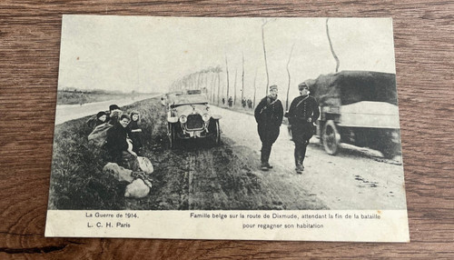 Cpa militaire n520 famille - militaire,