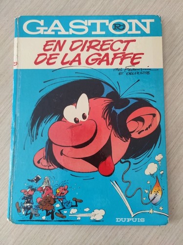 Gaston lagaffe en direct - bd,
