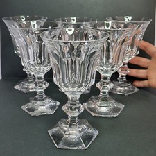 Lot de 6 verres à eau vintage