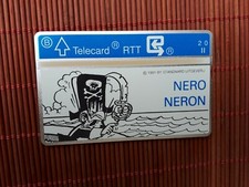 Phonecard Nero Comic BD 108 D (comme neuve, neuve) seulement 1000 EX fabriquée rare