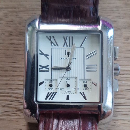 Lip montre chronographe quartz