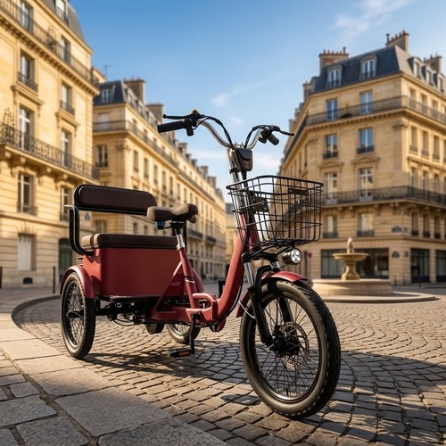 Tricycle électrique pliable - tricycle,