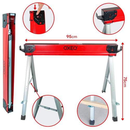 Tréteaux pliables 1000kg - pliables, 2