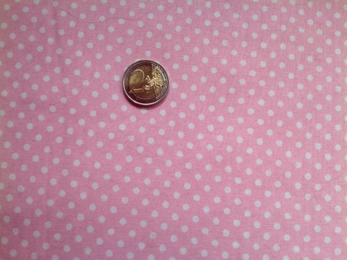 Patchwork coupon tissu pois - patchwork,