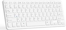 Clavier Sans Fil BluetoothFrançais Clavier Wireless RechargeableClavier Numér...