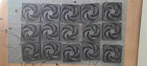 Lot ventilateurs pc - lot, 15