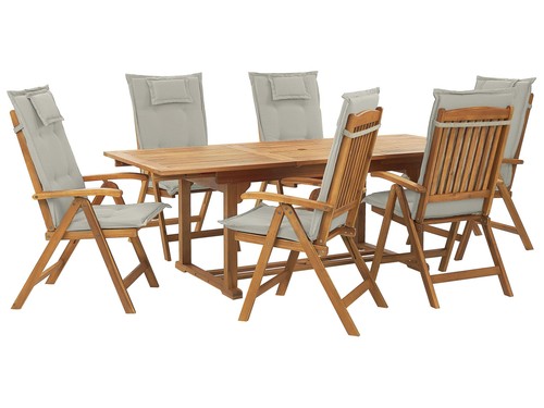 Set jardin table 6 - de, et