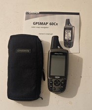 Garmin GPSMAP 60CS Handheld GPS With Case & Manual -Bundle-