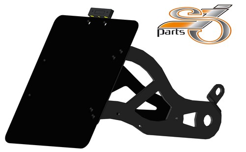 Porte plaque adapté - adapté, à
