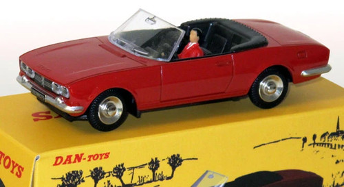 Peugeot 504 cabriolet - cabriolet, rouge