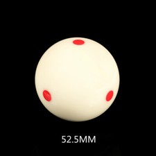 Resin Table Billiard Training Ball Snooker Tail Accessory White