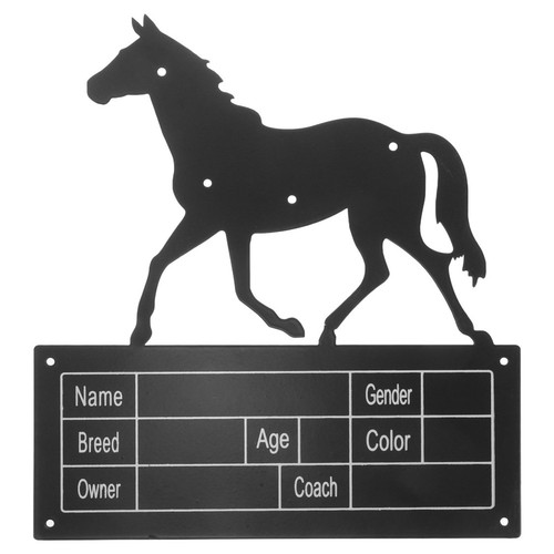 Plaque signalétique stable - signalétique,
