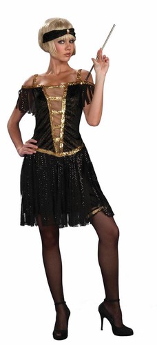 Robe costume flapper - costume, or