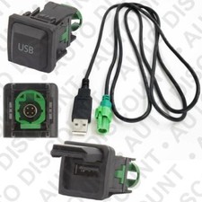 USB Adaptateur pour VW GOLF 5 JETTA 5 PASSAT TOURAN OCTAVIA RCD510, RCD310