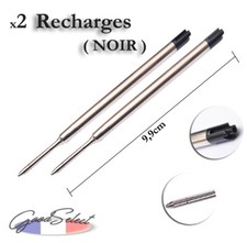 X2 Recharges NOIRE 9,9cm Stylo